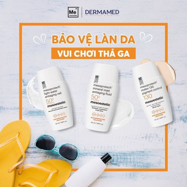 Các loại sản phẩm nên dùng sau laser
