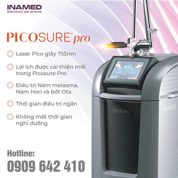PicoSure đặc biệt có hiệu quả trong xóa xăm, xóa sẹo