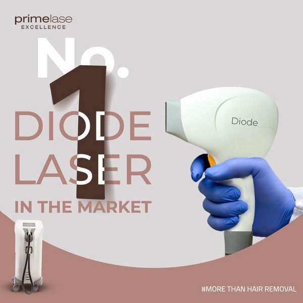 Primelase sử dụng hệ thống diode laser
